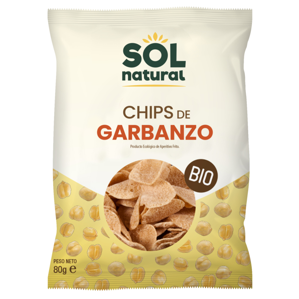 Chips de Garbanzo Bio Sol Natural 80g
