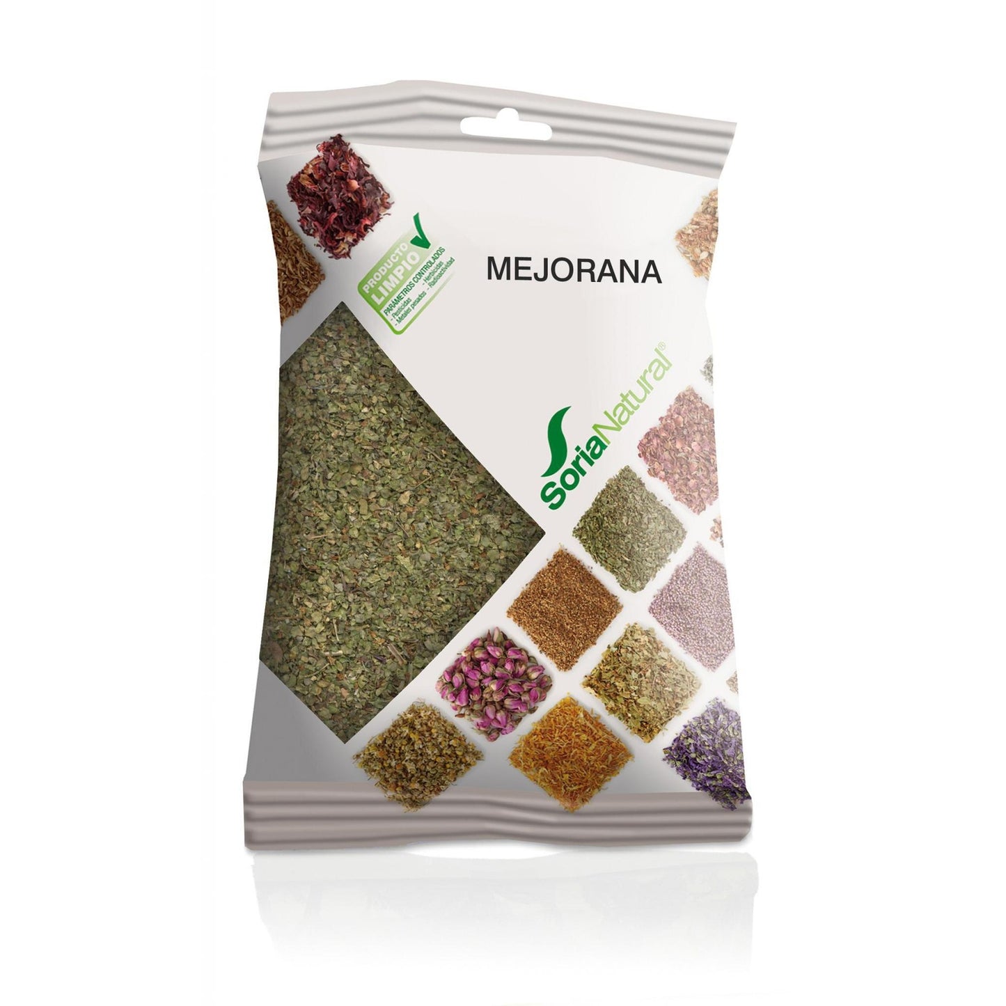Hojas mejorana Soria Natural, 40 g