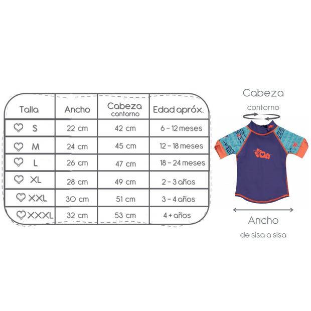 Camiseta baño UV Albatross M