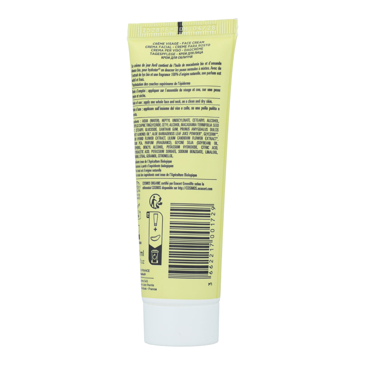 Crema facial pieles normales Avril 50 ml