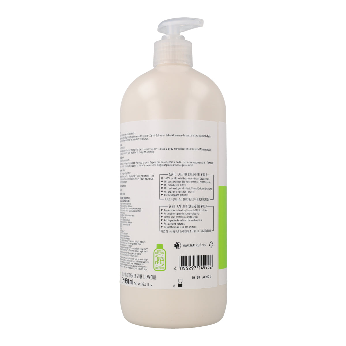 Sante Organic Pineapple and Lemon Shower Gel 950 ml