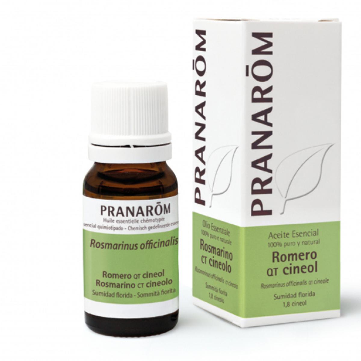 Aceite esencial romero qt cineol, Pranarôm 10 ml