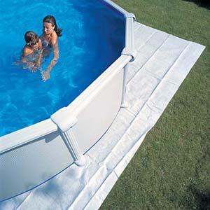 Manta protectora para piscinas de Ø 300 a Ø 350 cm Gre