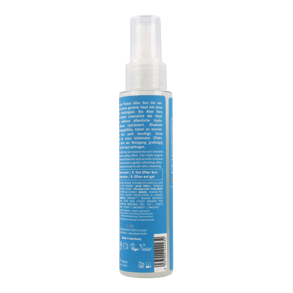 I+M Natural After Sun Care Gel 100 ml