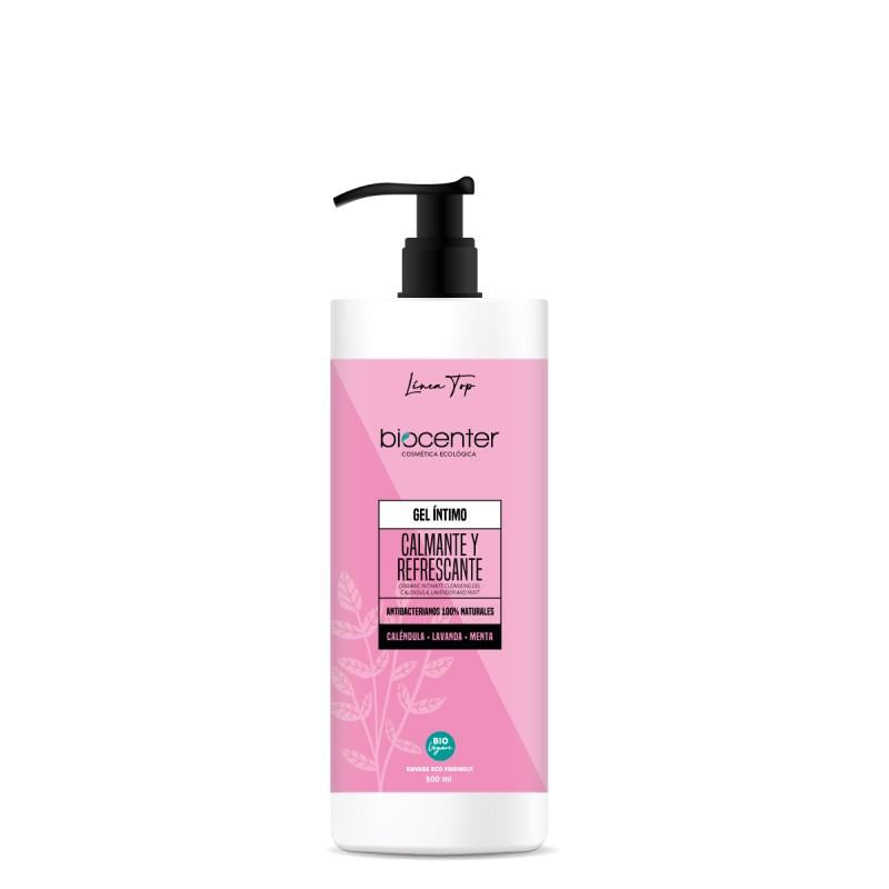 Gel íntimo limpiador BIO delicado Caléndula, Lavanda y Menta Biocenter 500 ml
