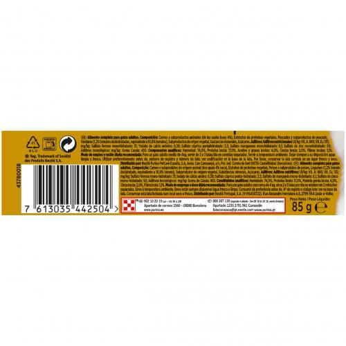 Pack 24 x GOURMET GOLD Tartaleta Buey y Tomate Comida húmeda 85 g