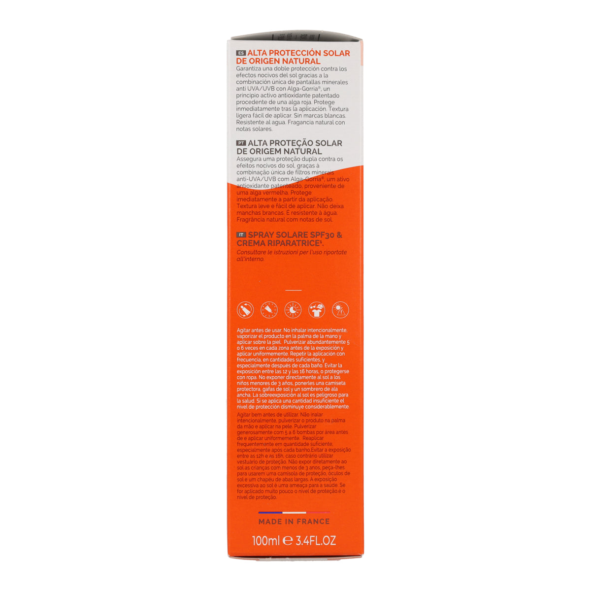 Spray solar cara & cuerpo SPF 30 Algas Maris 100 ml