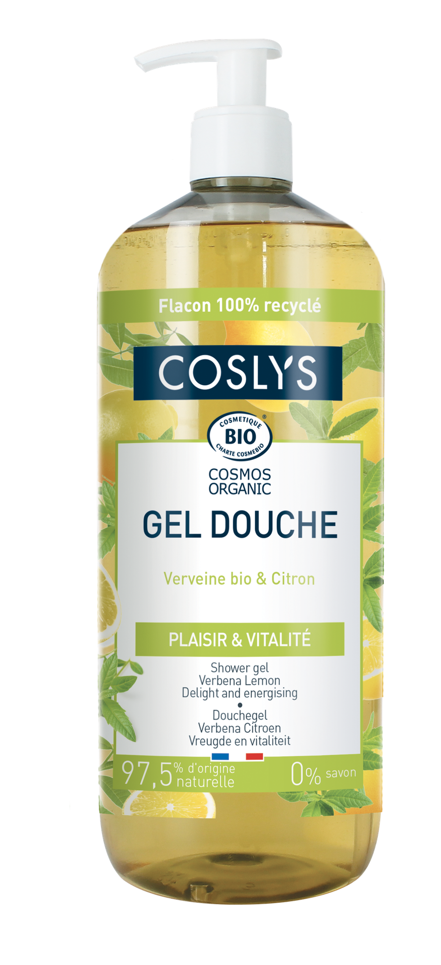 Gel de Ducha Verbena Frescor Coslys 1 L
