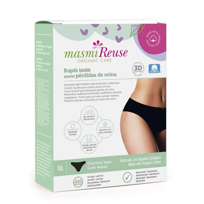 Braguita Incontinencia Cintura Baja Masmi talla S