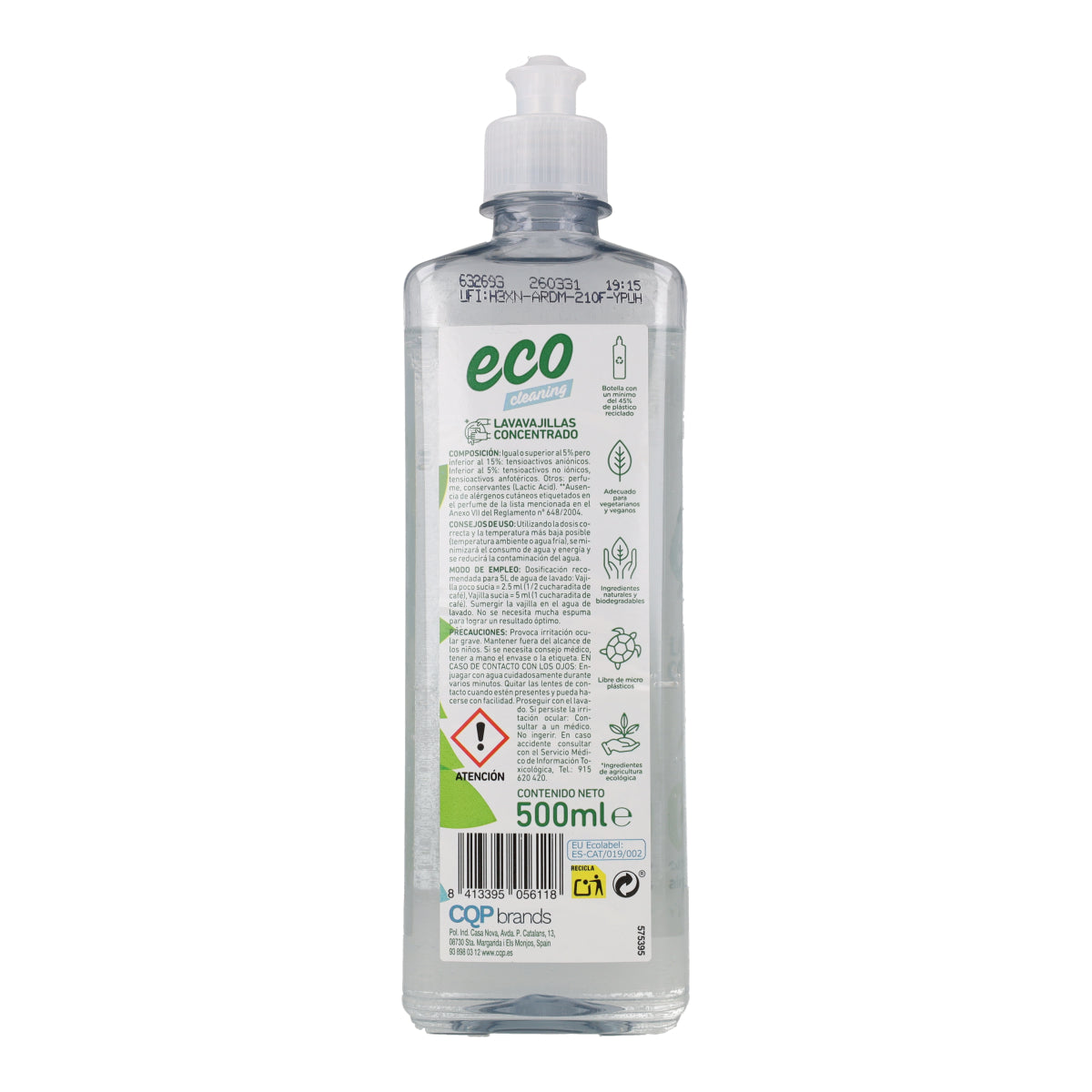 Kidel Eco Mimidu Hand Dishwashing Liquid, 500 ml