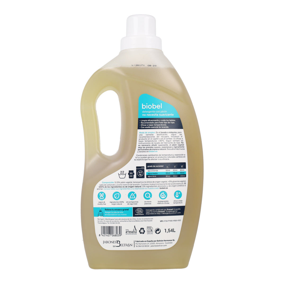 BioBel Liquid Detergent 1.5 L
