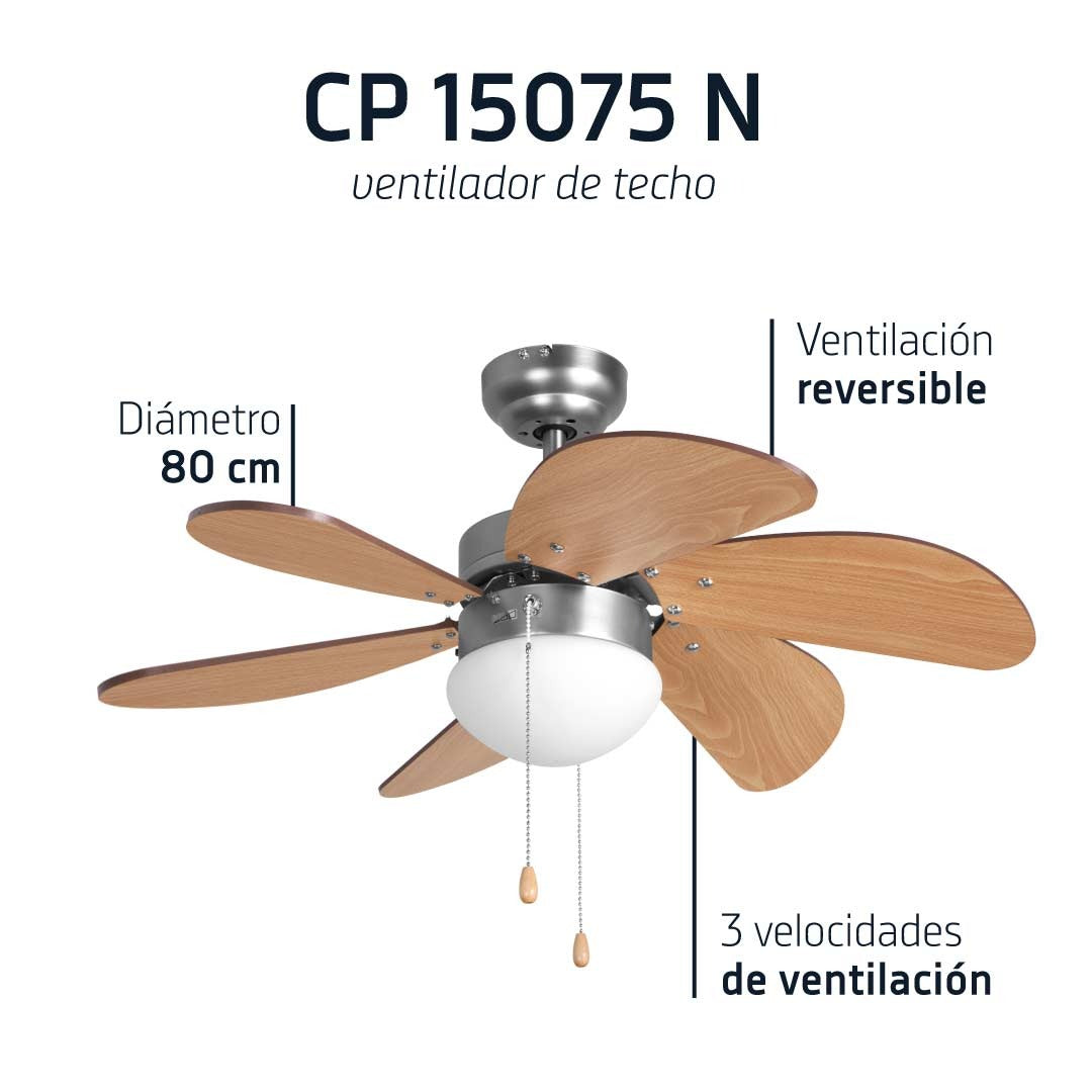 Orbegozo CP 15075 N 75 cm ceiling fan
