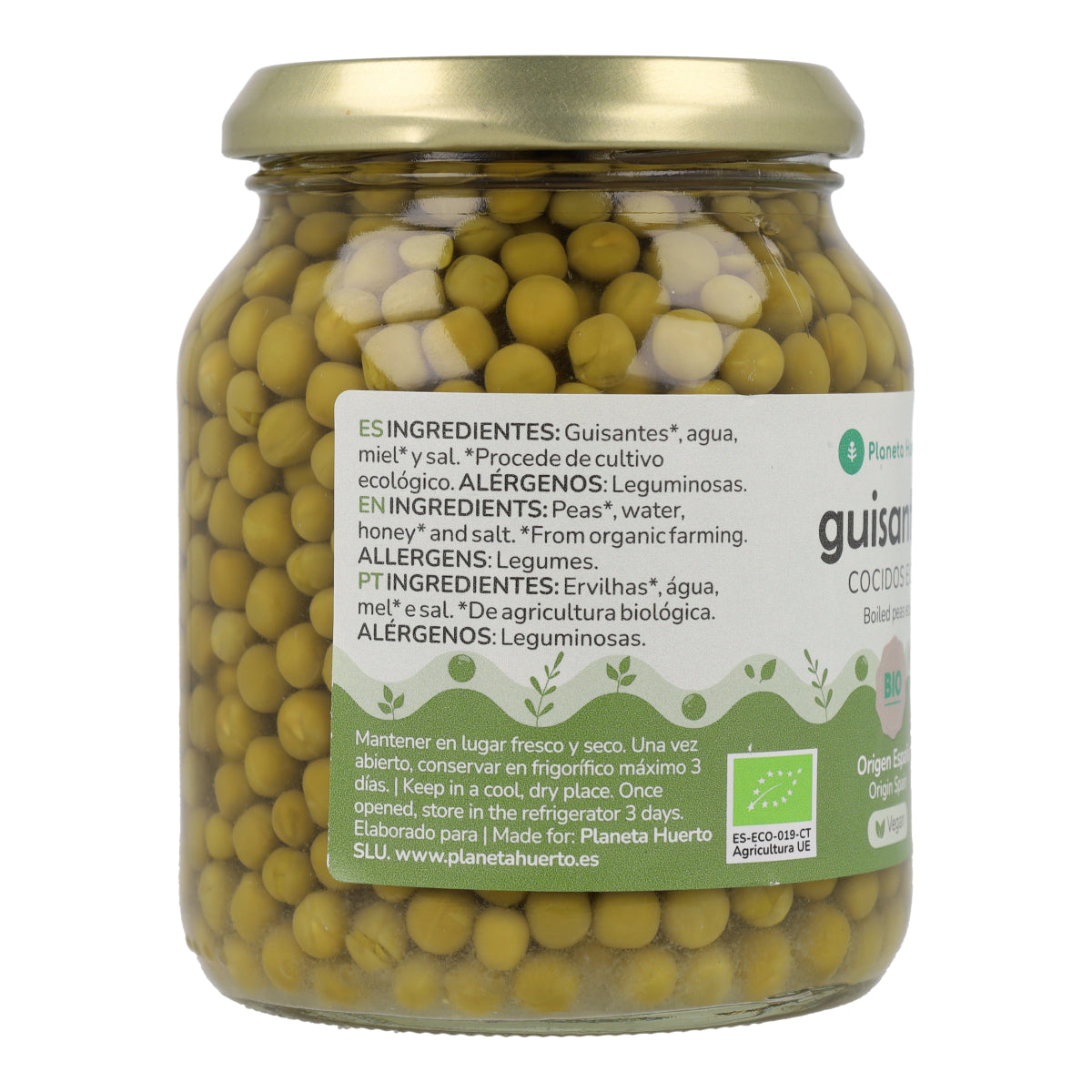 Peas ECO Planeta Huerto 320 g