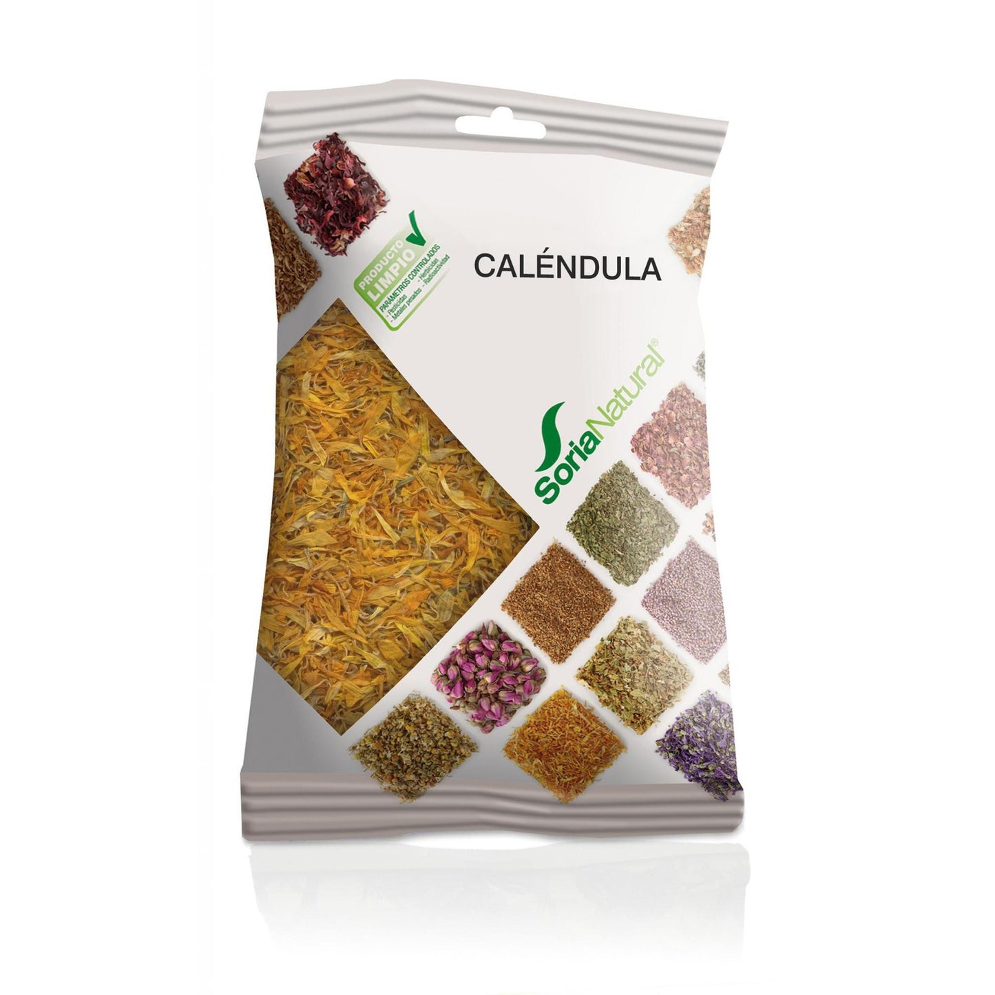 Hojas de caléndula Soria Natural, 20 g