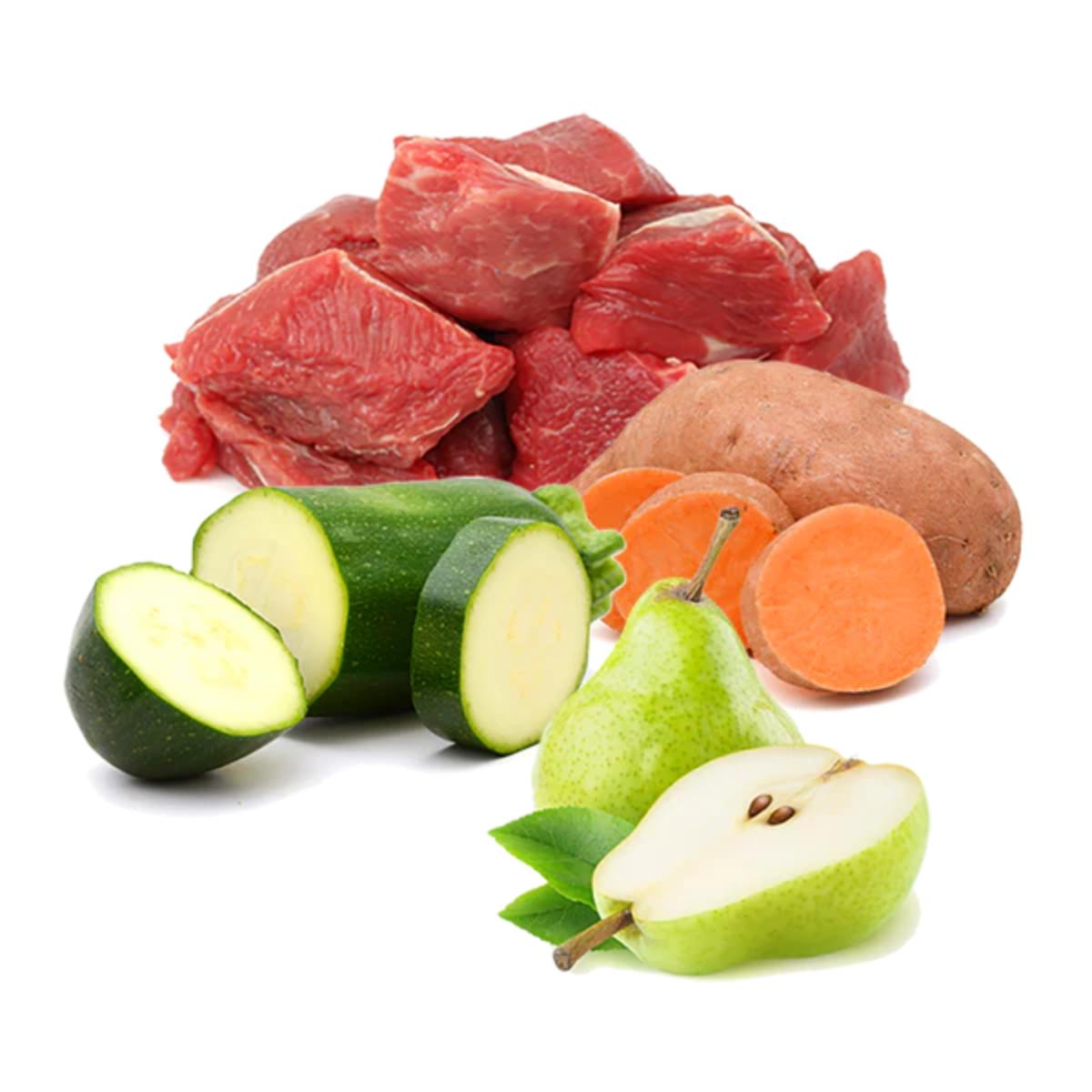 Comida húmeda Barf perros Maravilla de vacuno BIO Puromenu 800 g