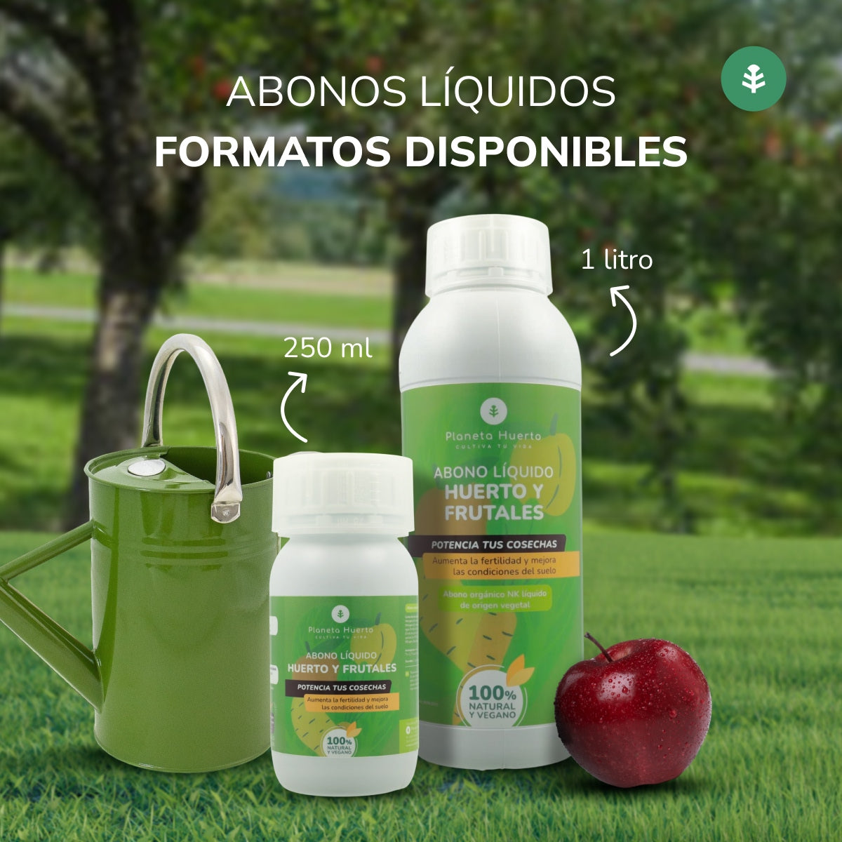 Abono Líquido Huerto y Frutales Planeta Huerto 250 ml