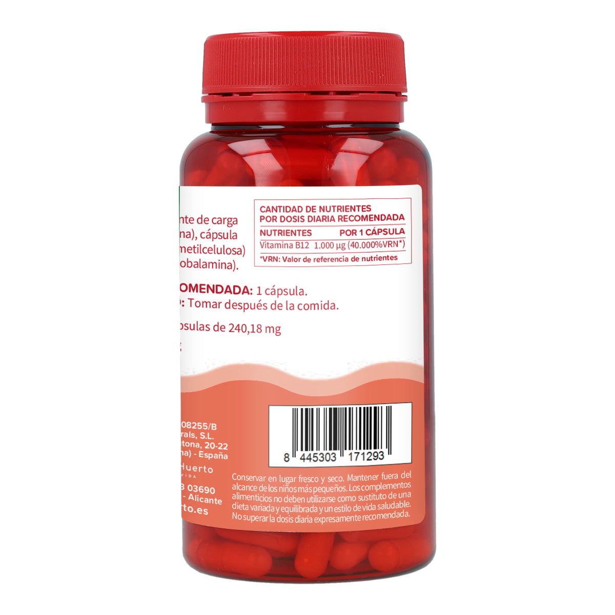 Pack 2x Vitamina B12 Planeta Huerto 60 cápsulas