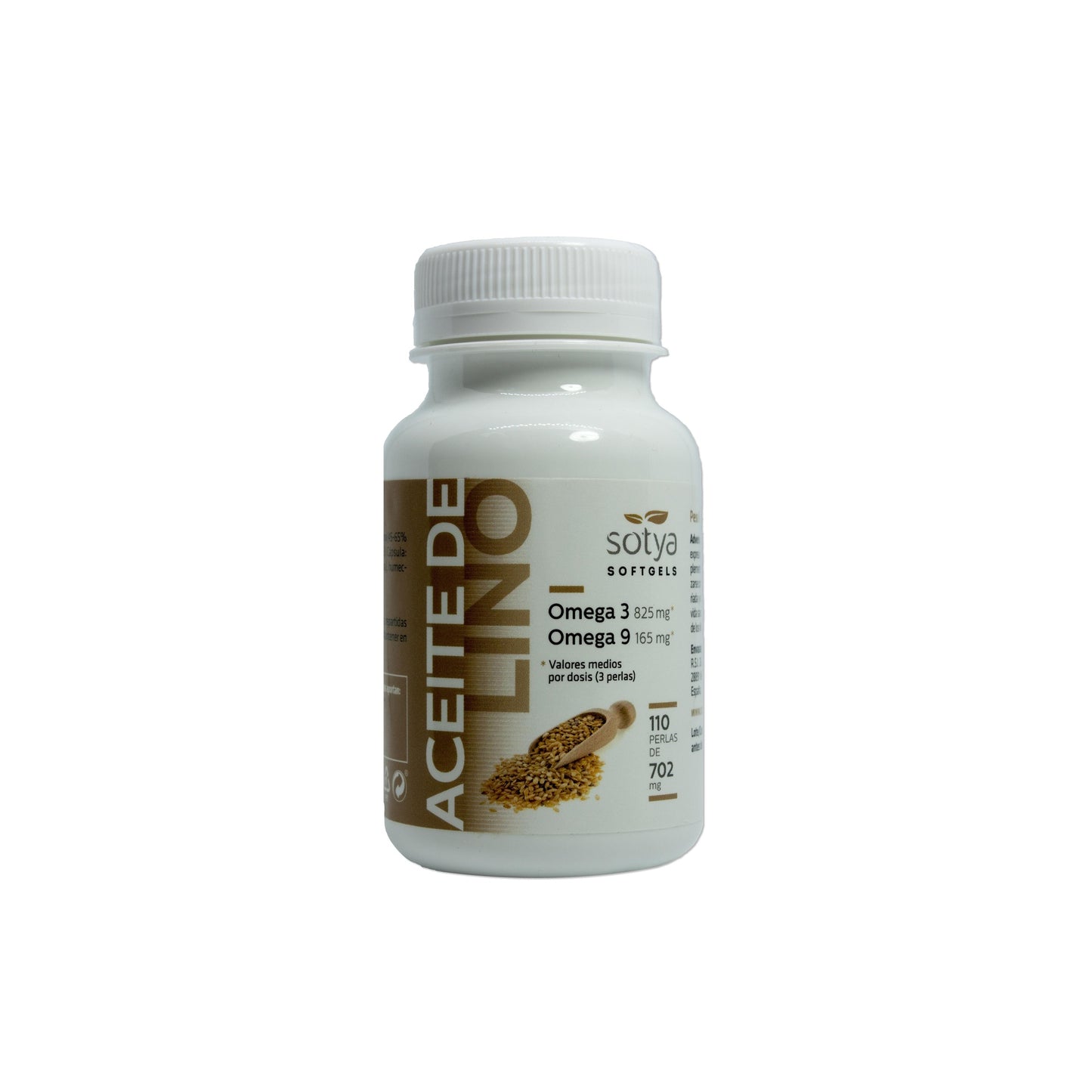 Aceite De Lino Sotya 702 Mg 110 Perl