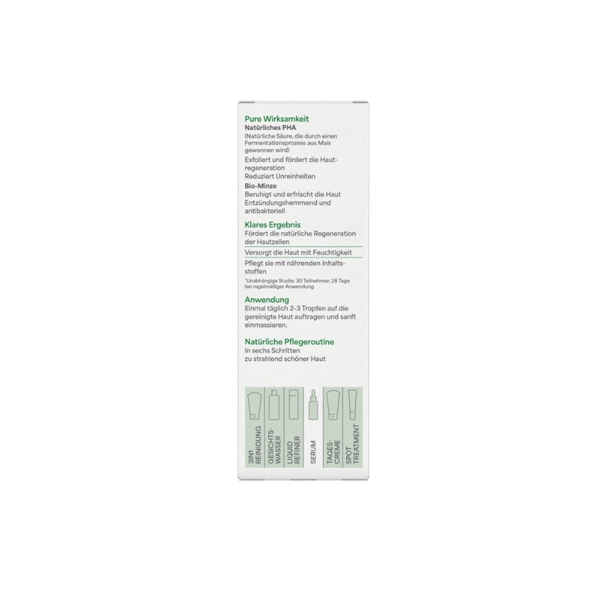 Serum facial pure beauty Lavera 30 ml