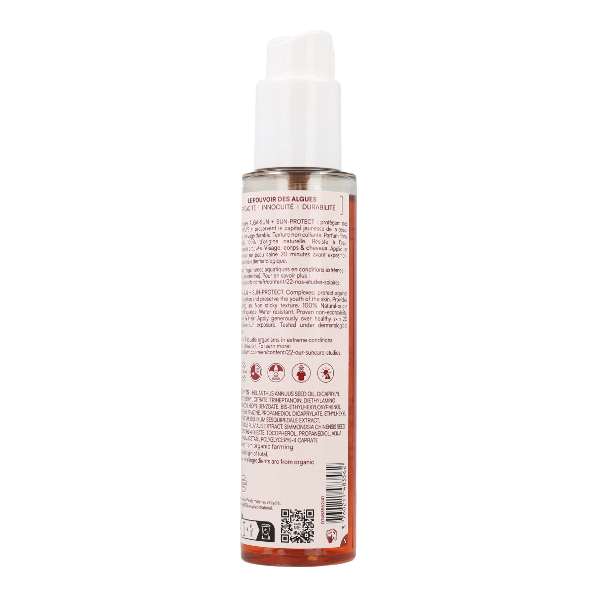 Invisible Sun Oil Spf30 Biarritz 125 Ml