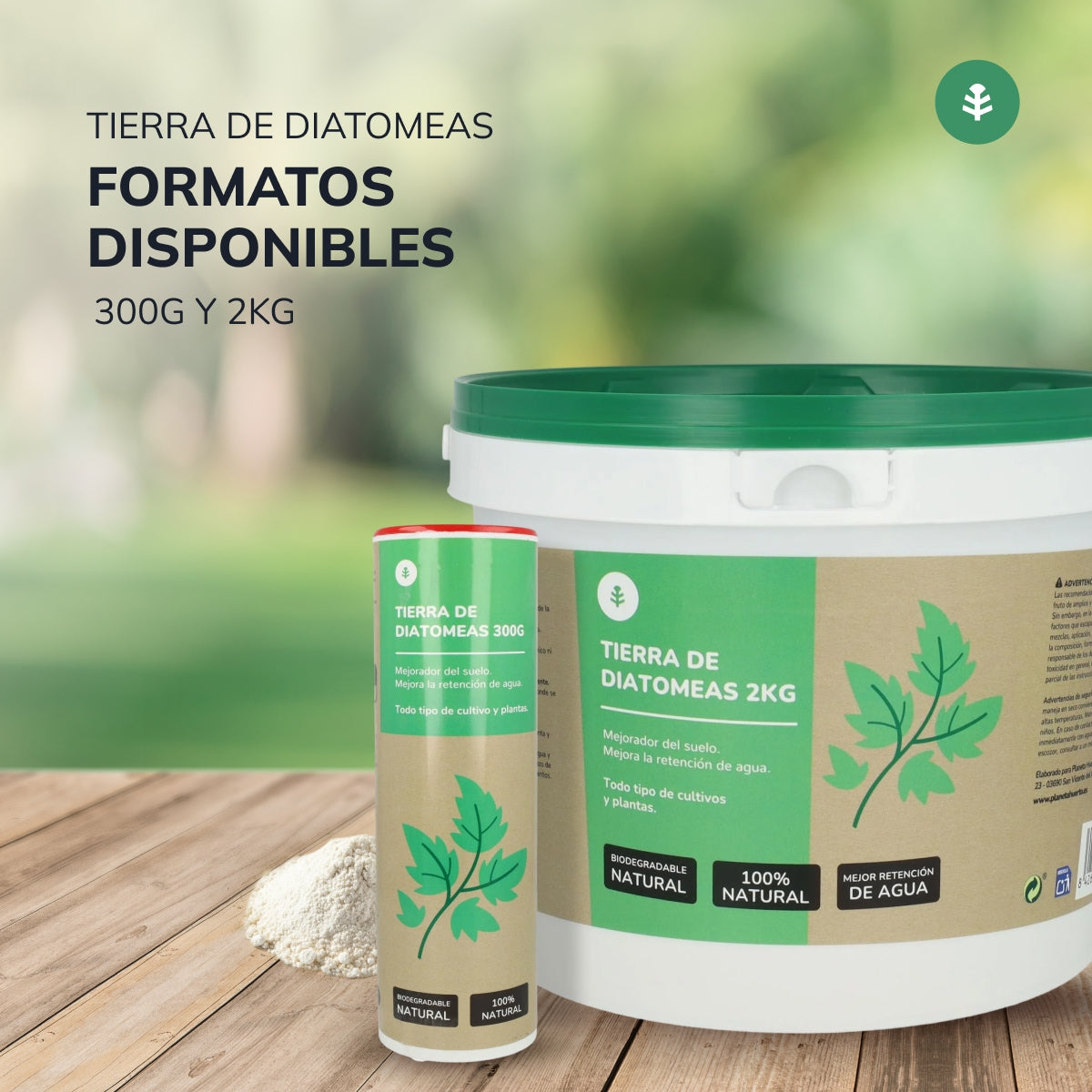 Tierra de Diatomeas Planeta Huerto 2 Kg