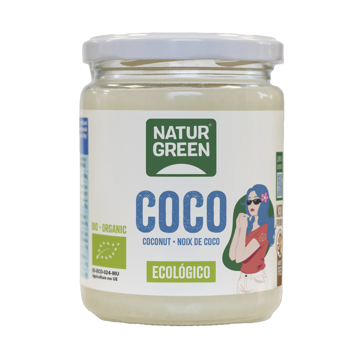Pack of 2 x NaturGreen Organic Coconut Oil