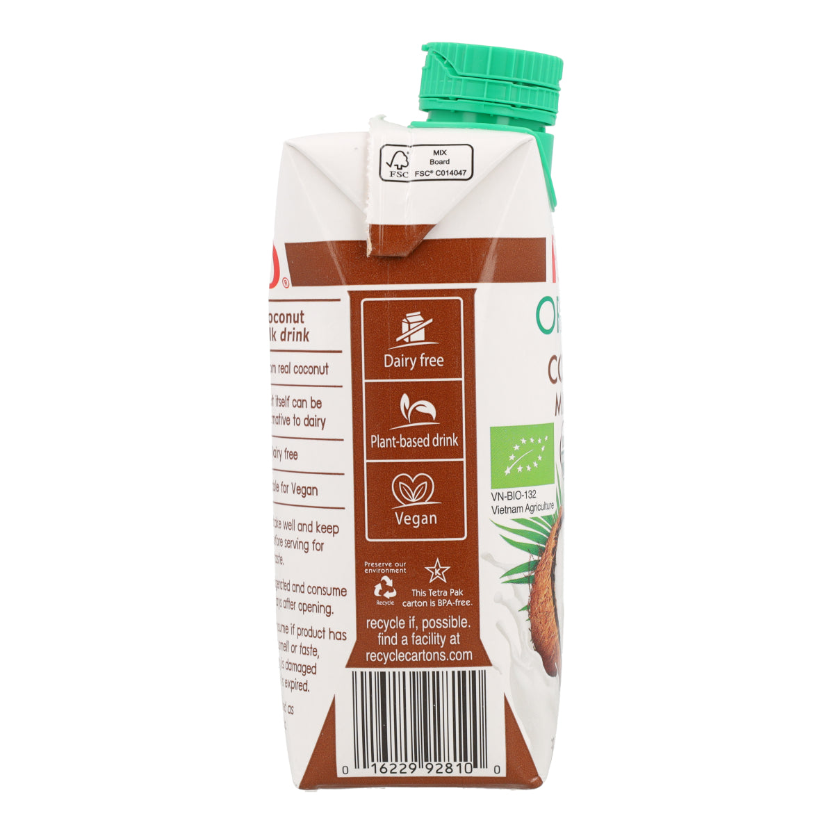 Foco Organic Coconut Milk Drink 330 ml.