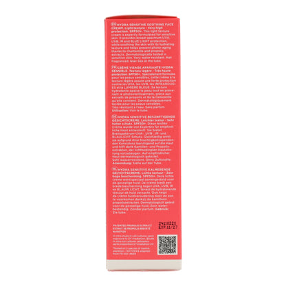 Hydra Sensitive SPF50 Soothing Sunscreen Apivita 50 ml