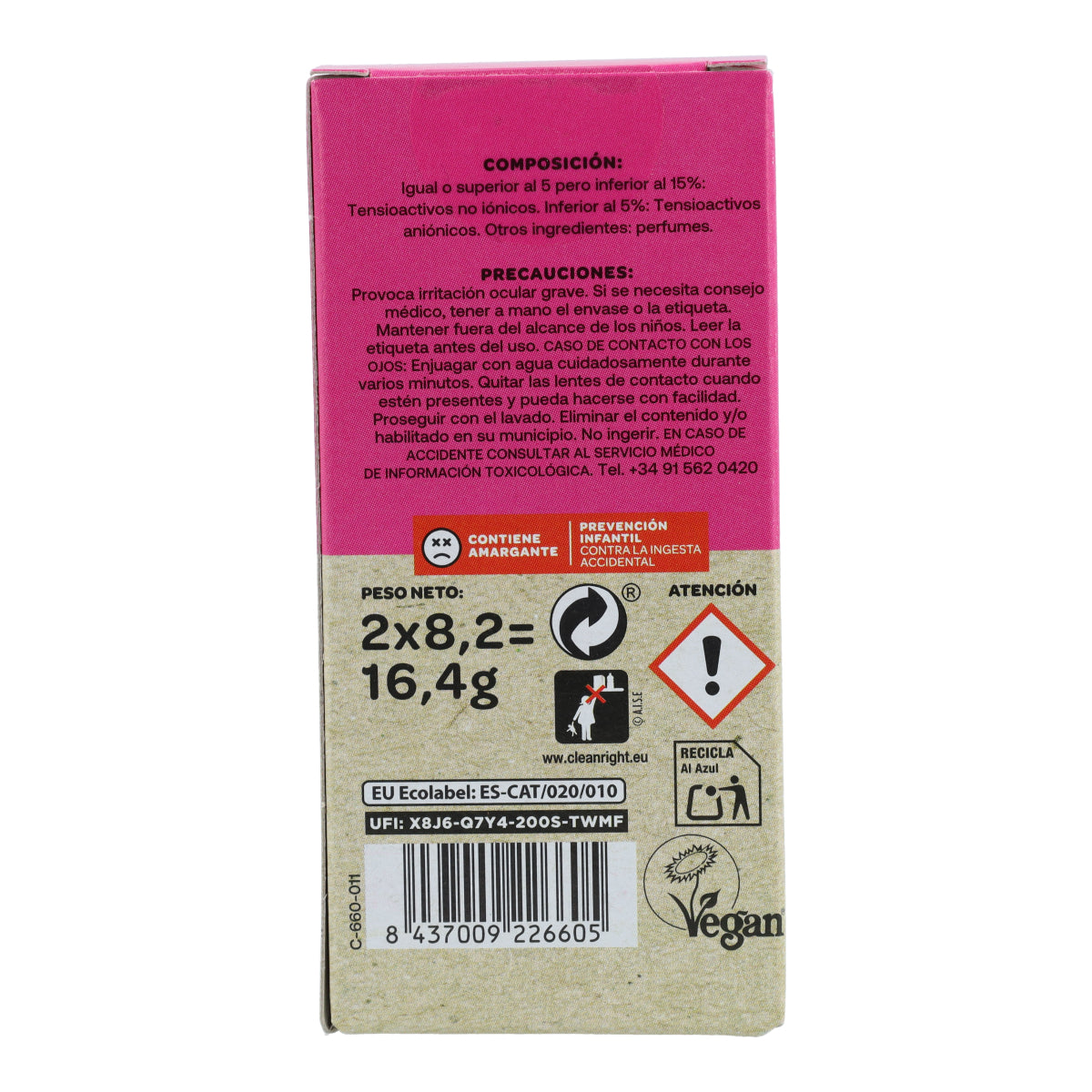 Flopp Water-Soluble Toilet Cleaner Refill 2 Capsules