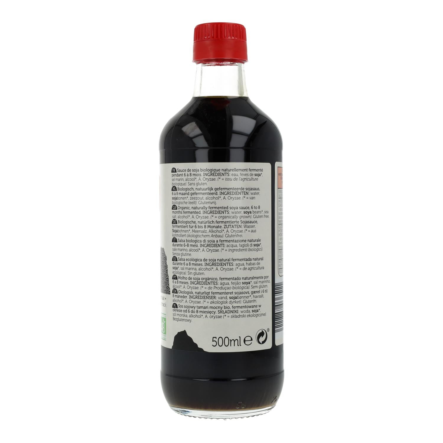 Tamari Salsa de Soja sabor fuerte ECO Lima 500 ml
