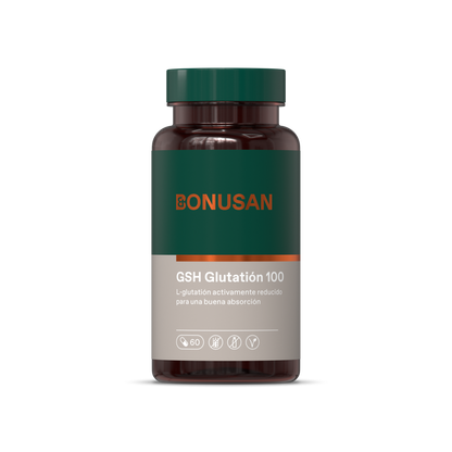 GSH Glutatión 100 Bonusan 60 cápsulas
