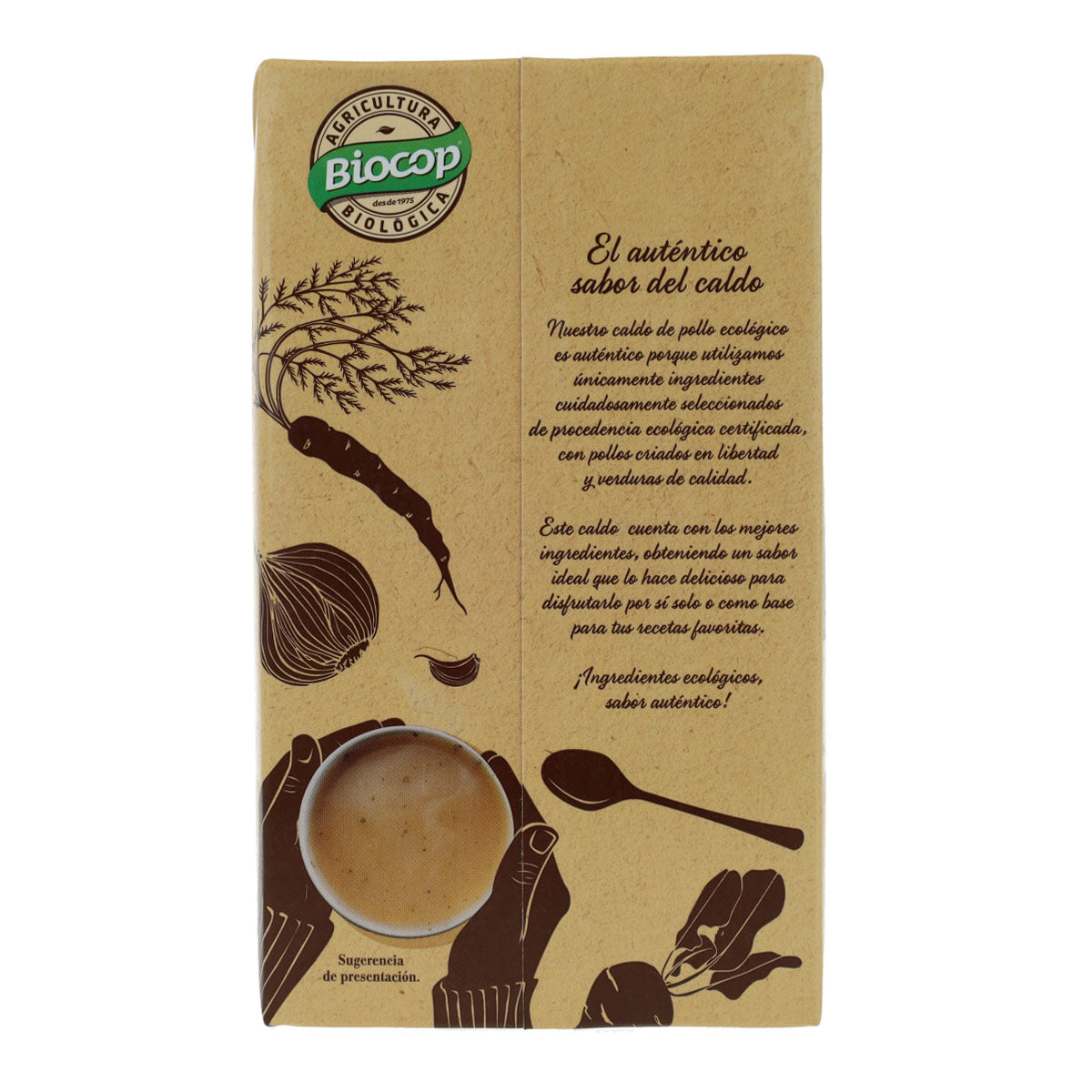 Biocop Organic Chicken Broth 1 L