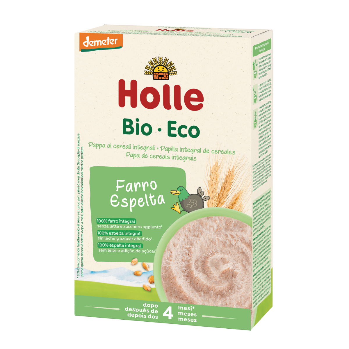 Holle Organic Spelt Porridge +4 months, 250 g