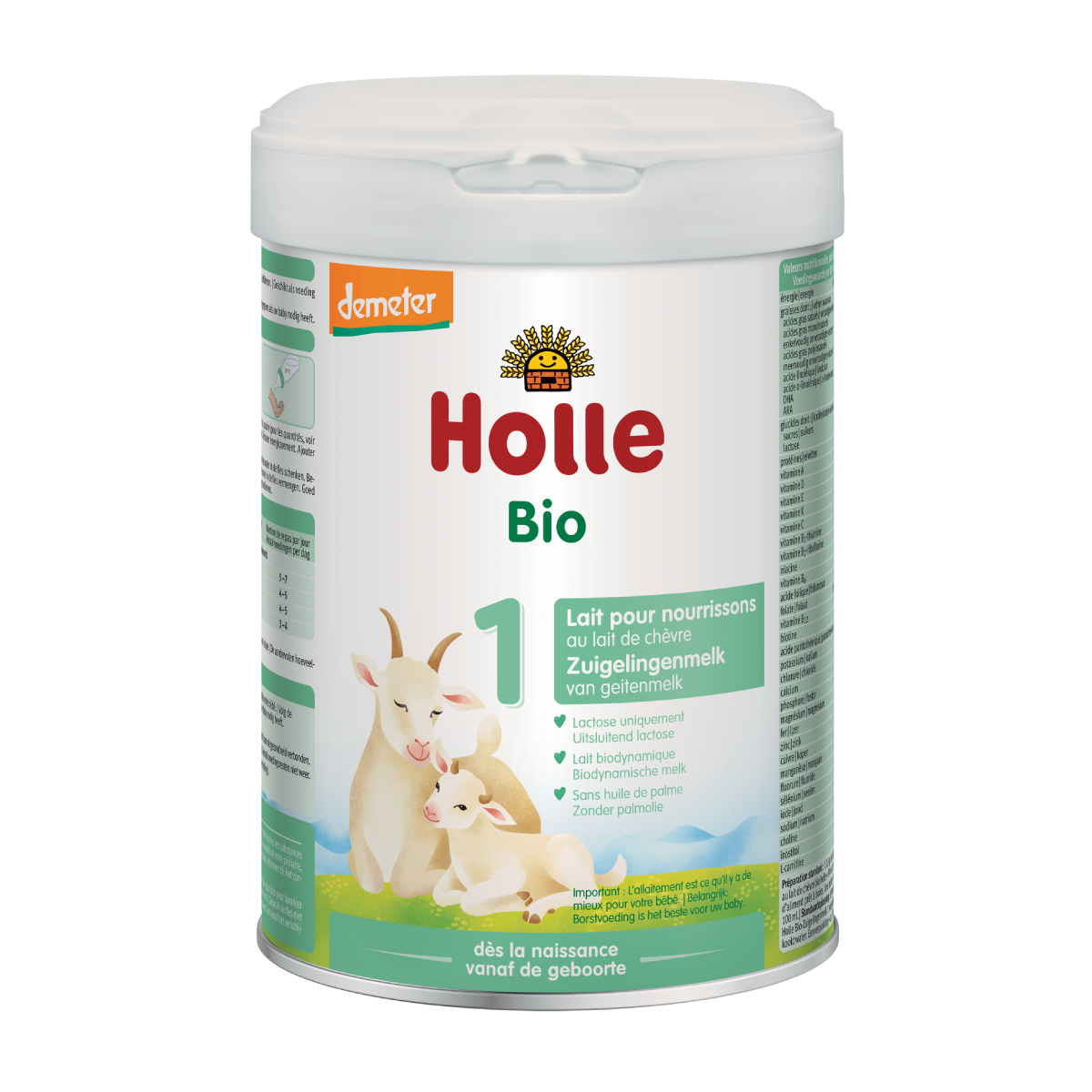 Goat's milk for infants 1 (CAN), Holle, 800 g