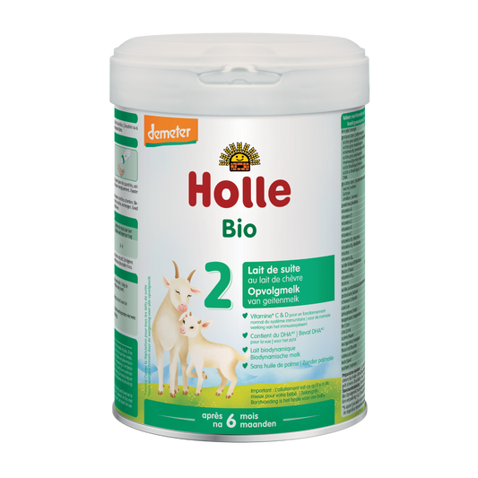 Goat's milk follow-on formula 2 (after 6 months) CAN, Holle, 800 g