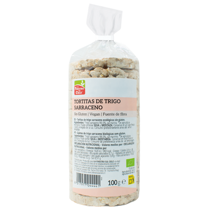 Organic La Finestra Sul Cielo Salted Gluten-Free Buckwheat Pancakes 100 g