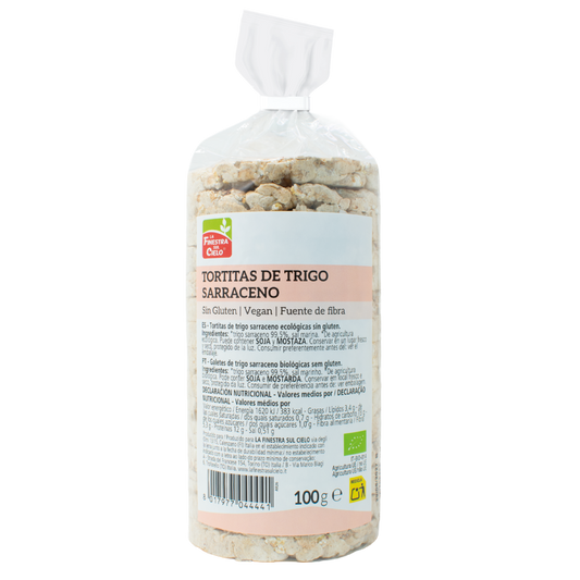Organic La Finestra Sul Cielo Salted Gluten-Free Buckwheat Pancakes 100 g