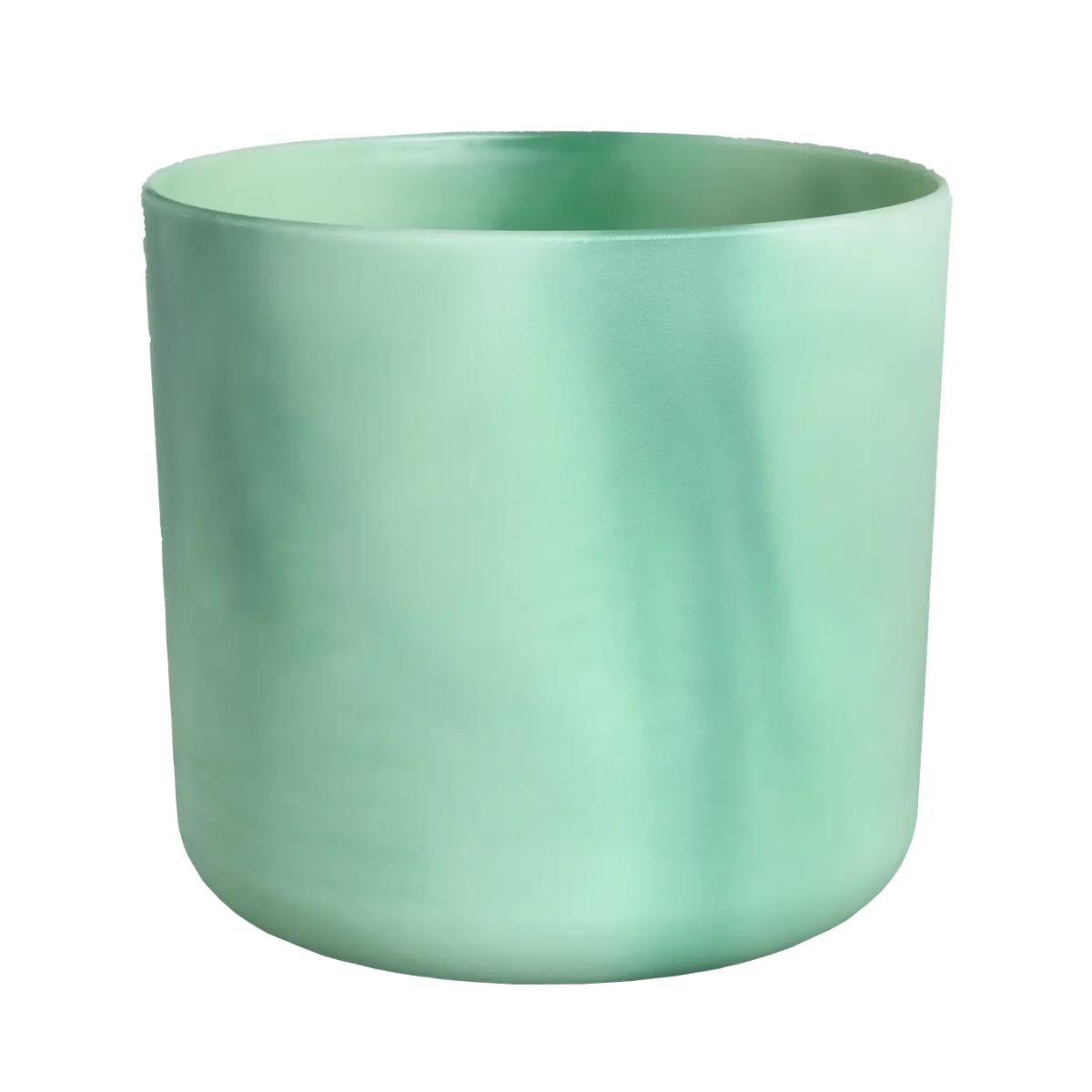 Macetero reciclado Ocean Round Elho verde pacífico 14 cm