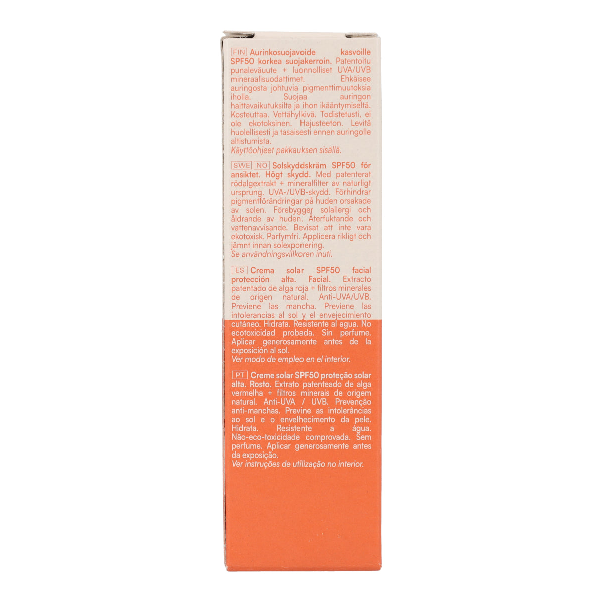 SPF 50 Facial Sunscreen, Laboratorios Biarritz, 50 ml