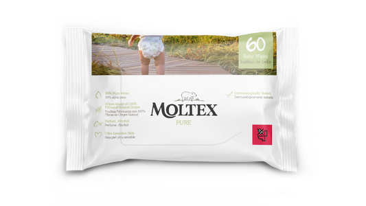 Moltex Pure & Nature wipes 60 units