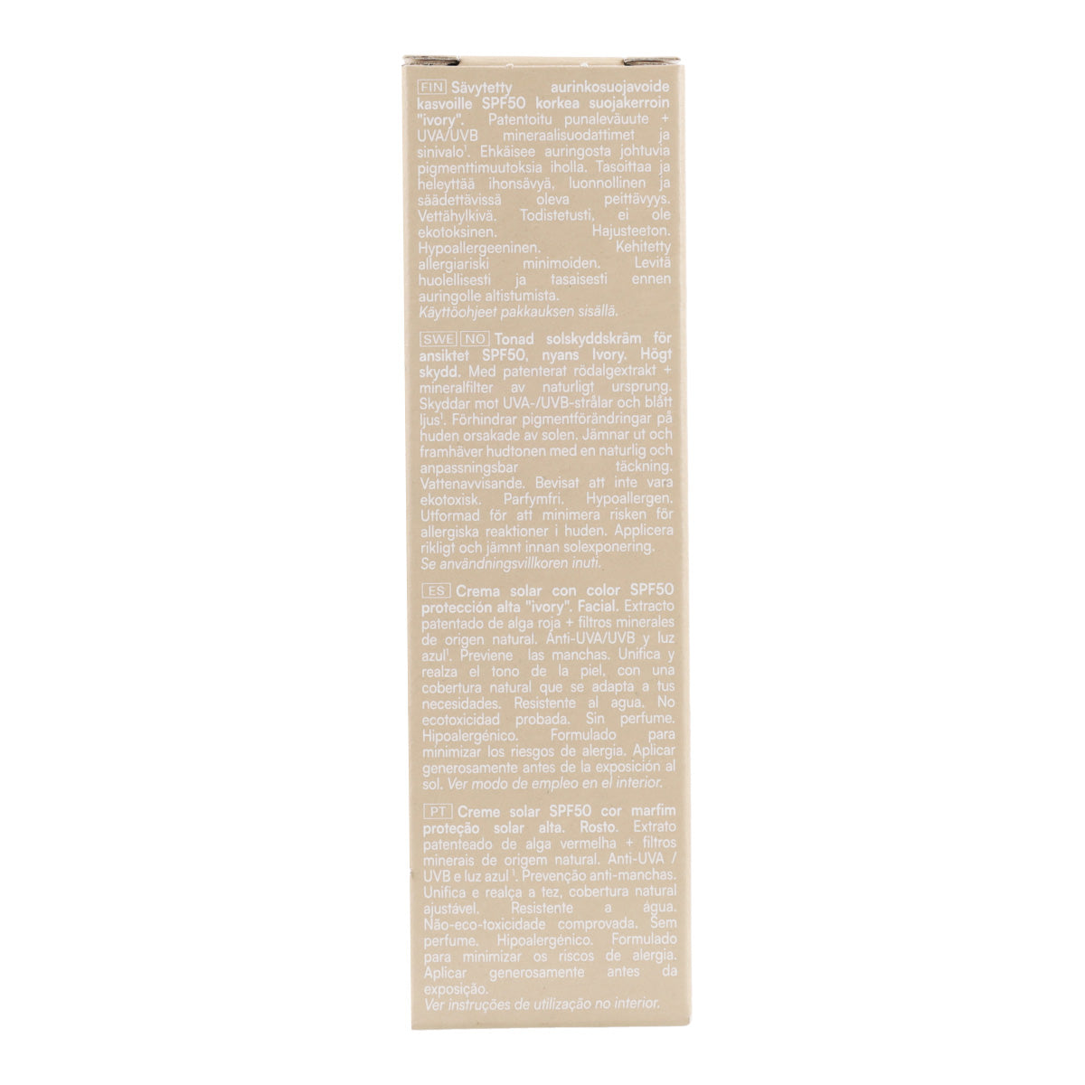 Biarritz Ivory Face Cream SPF 50
