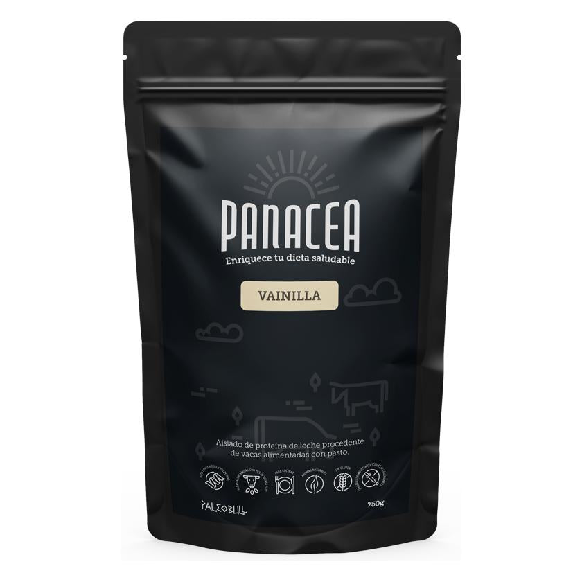Paleobull Panacea Aislado de Proteína de suero sabor Vainilla 750 g