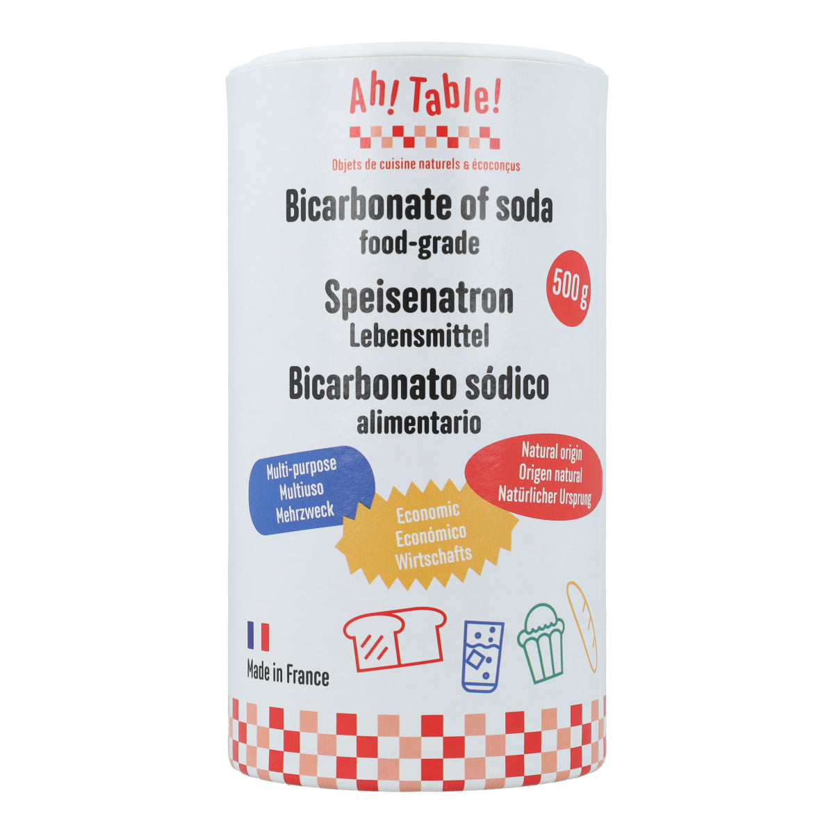 Food-grade Baking Soda La Droguerie écologique 500 g