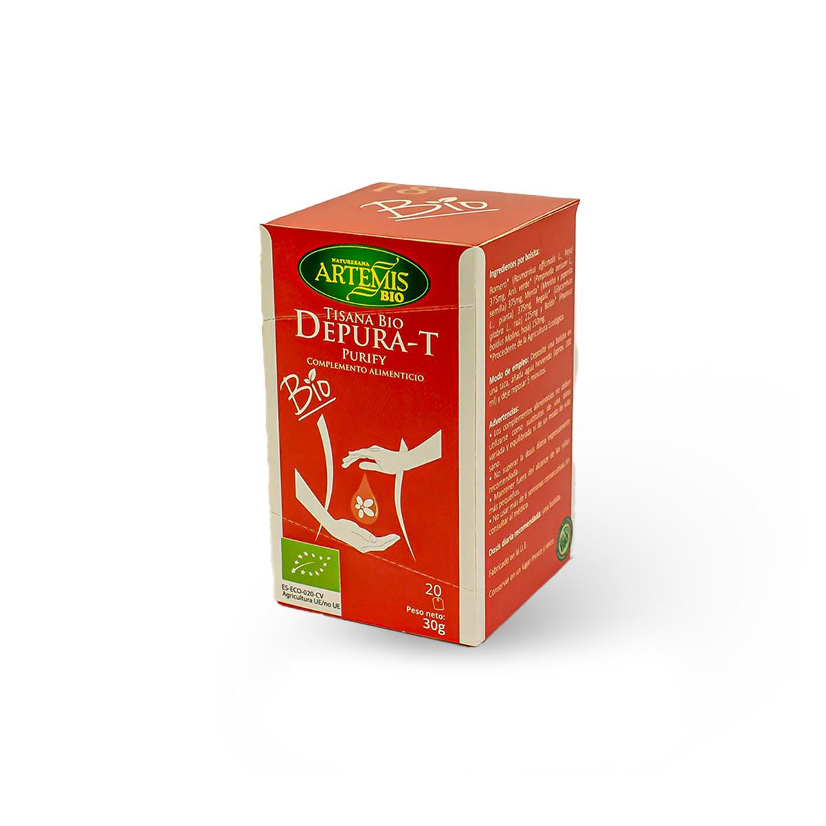 Tisana Depura T Artemis, 20 filtros.
