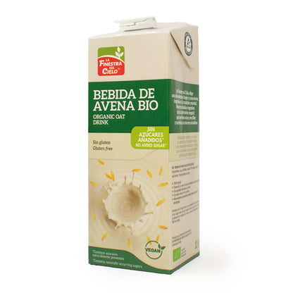 Pack of 6 x La Finestra Sul Cielo Gluten-Free Oat Drink 1 L