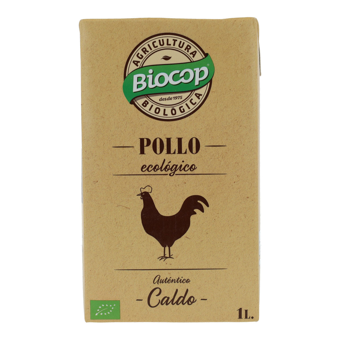 Biocop Organic Chicken Broth 1 L