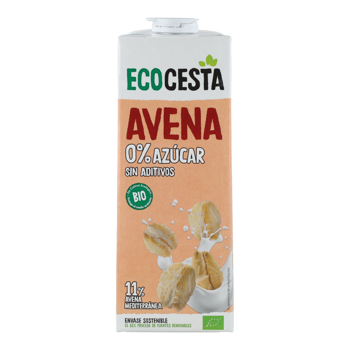 Bio Ecocesta 0% Sugar Organic Oat Drink 1L