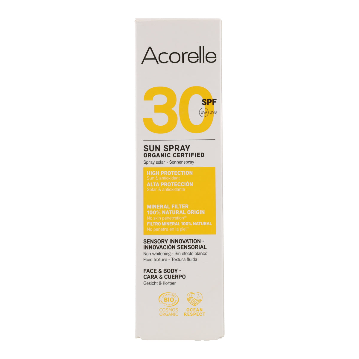 Acorelle SPF 30 Sun Spray 100 ml
