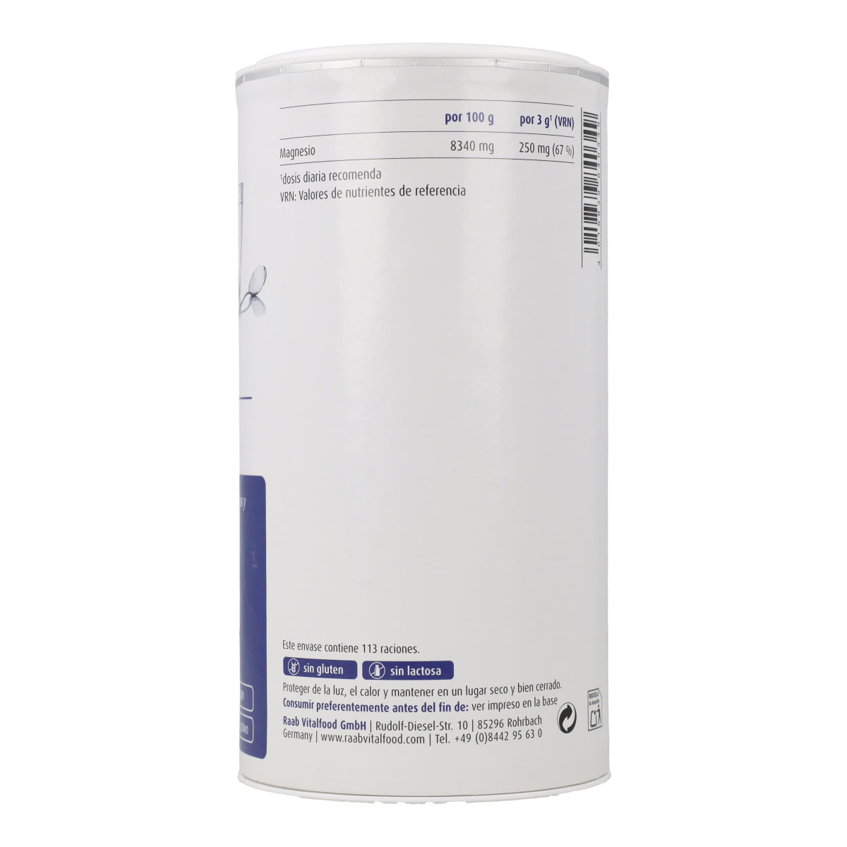 Raab Magnesium Citrate Powder 340 g