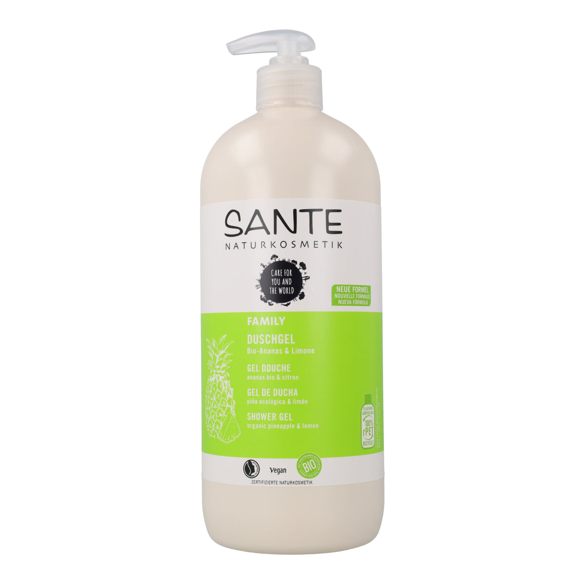 Sante Organic Pineapple and Lemon Shower Gel 950 ml